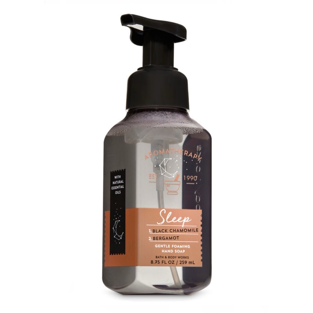 B&BW Aromatherapy Sleep Black Chamomile Gentle Foaming Hand Soap